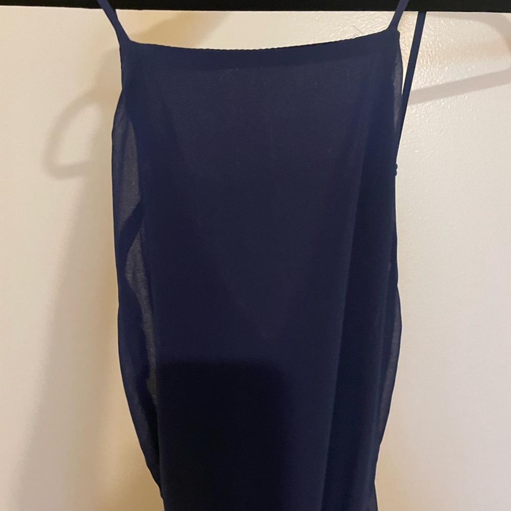 Lulus NWT Mythical Kind of Love Navy Blue Maxi Dress - Picture 6 of 7